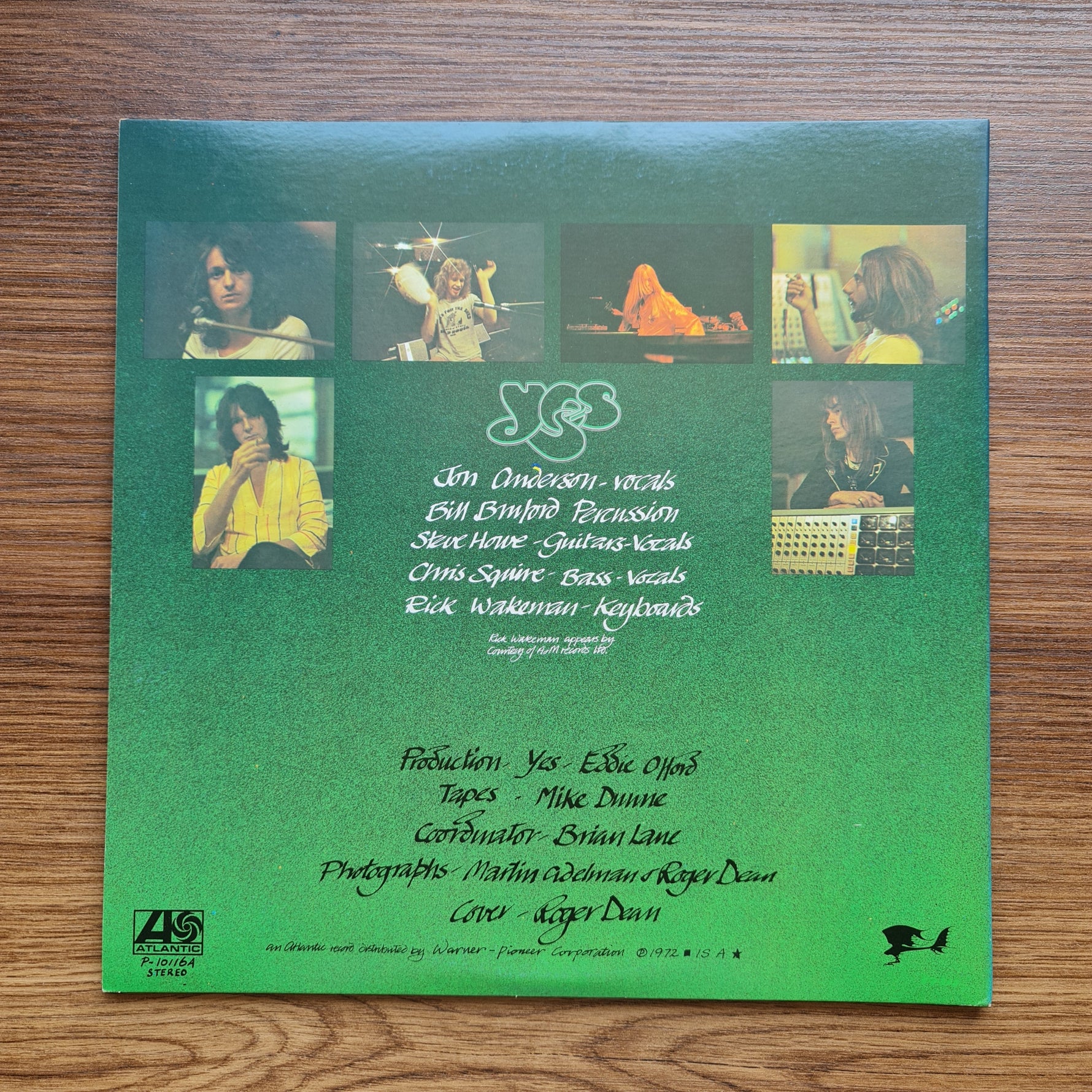 Yes – Close To The Edge 33'lük LP PLAK Japan Vinyl