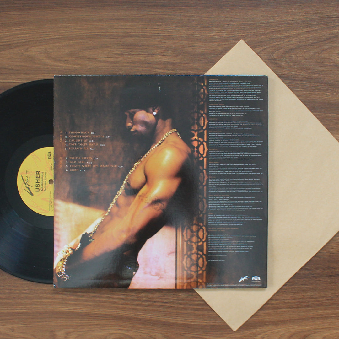 Usher - Confessions (Selected Tracks) 33'lük LP PLAK Japan Vinyl
