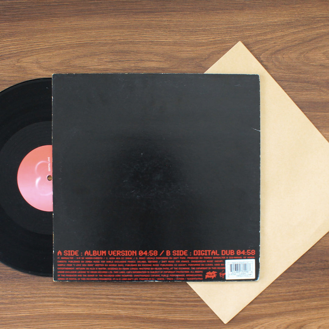 Daft Punk - Digital Love 33'lük LP PLAK Japan Vinyl