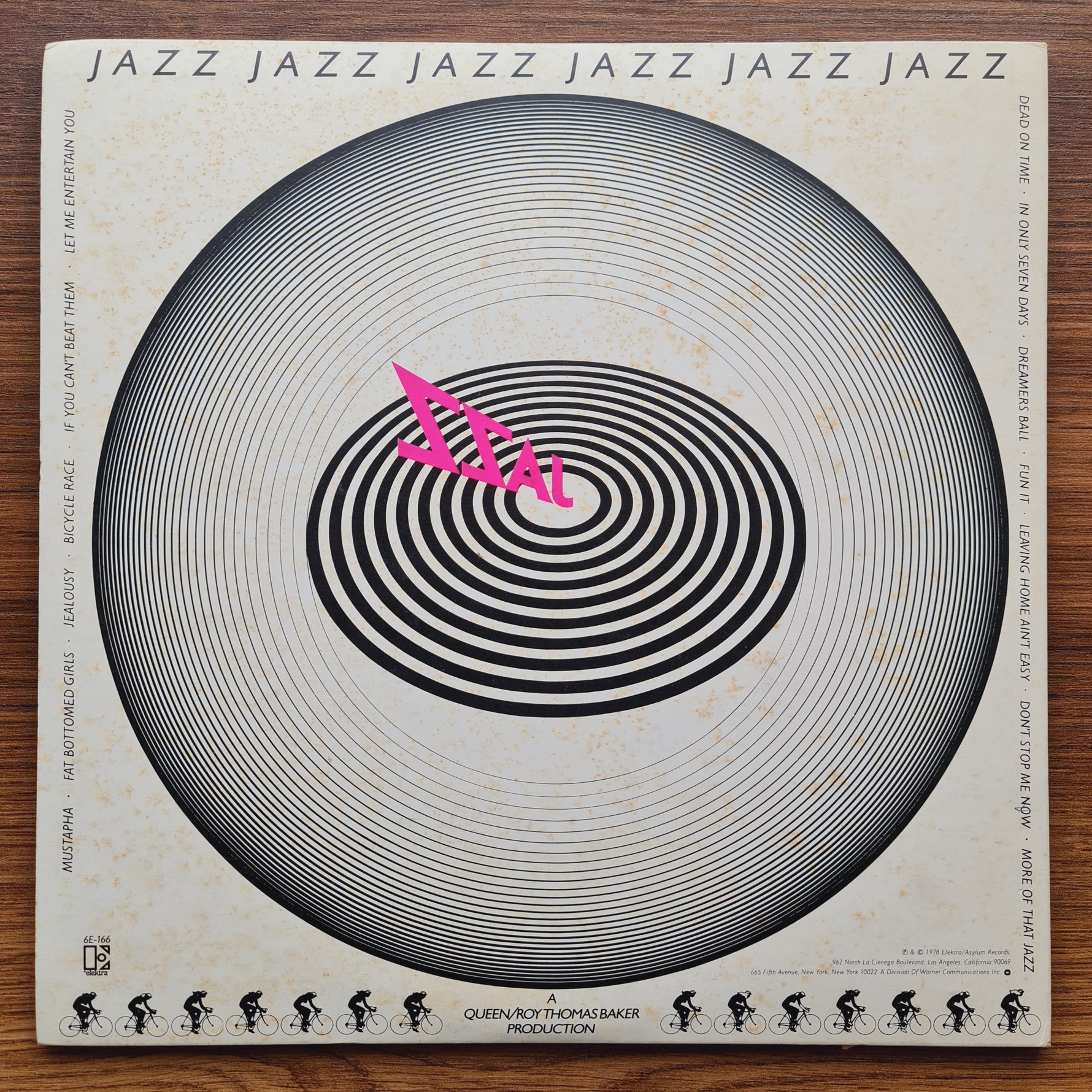 Queen – Jazz 33'lük LP PLAK Japan Vinyl
