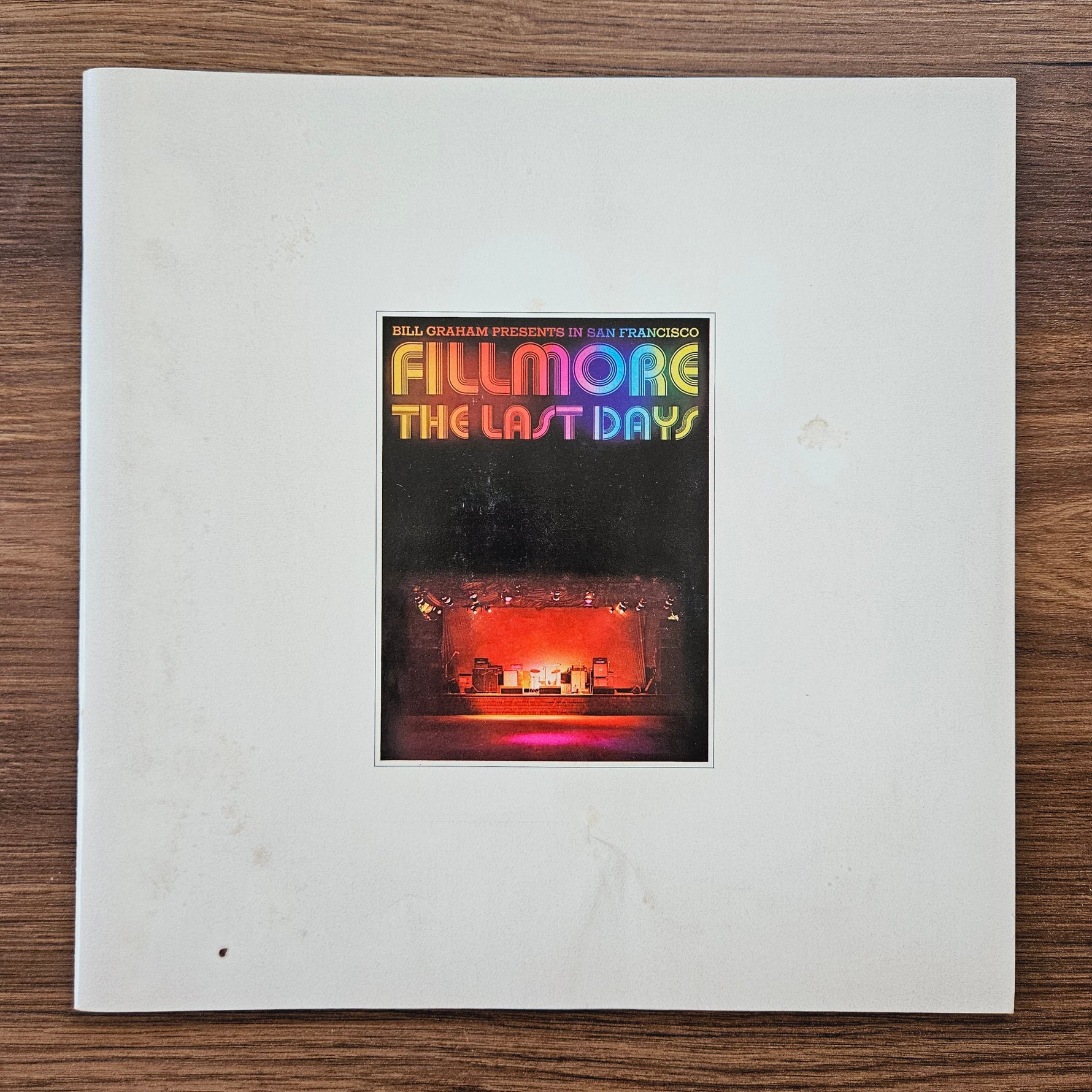 Fillmore – The Last Days Japan Vinyl