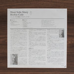 Richie Cole - West Side Story 33'lük LP PLAK Japan Vinyl