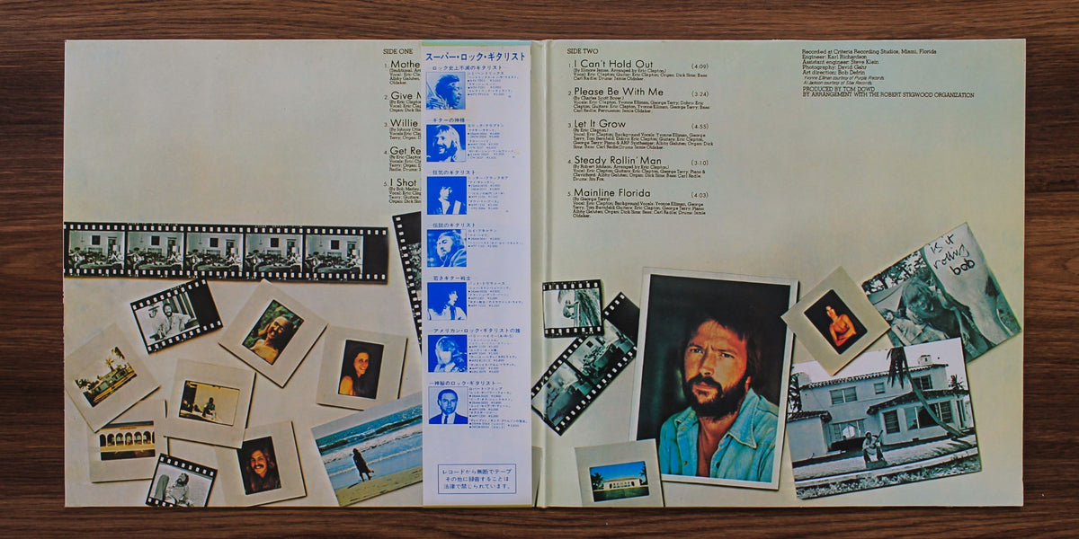 Eric Clapton - 461 Ocean Boulevard 33'lük LP PLAK Japan Vinyl