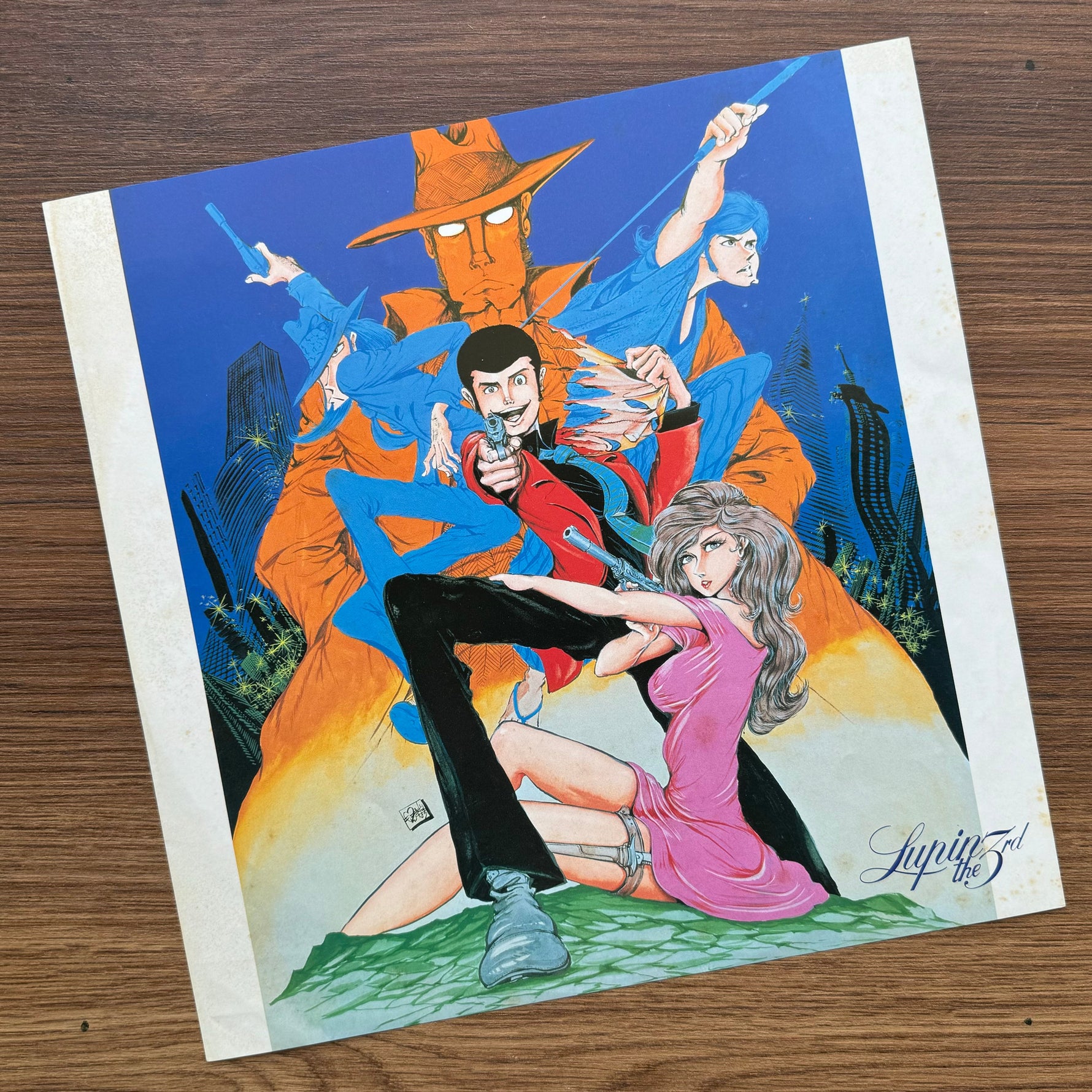 Lupin The 3rd Original Soundtrack Japan Vinyl