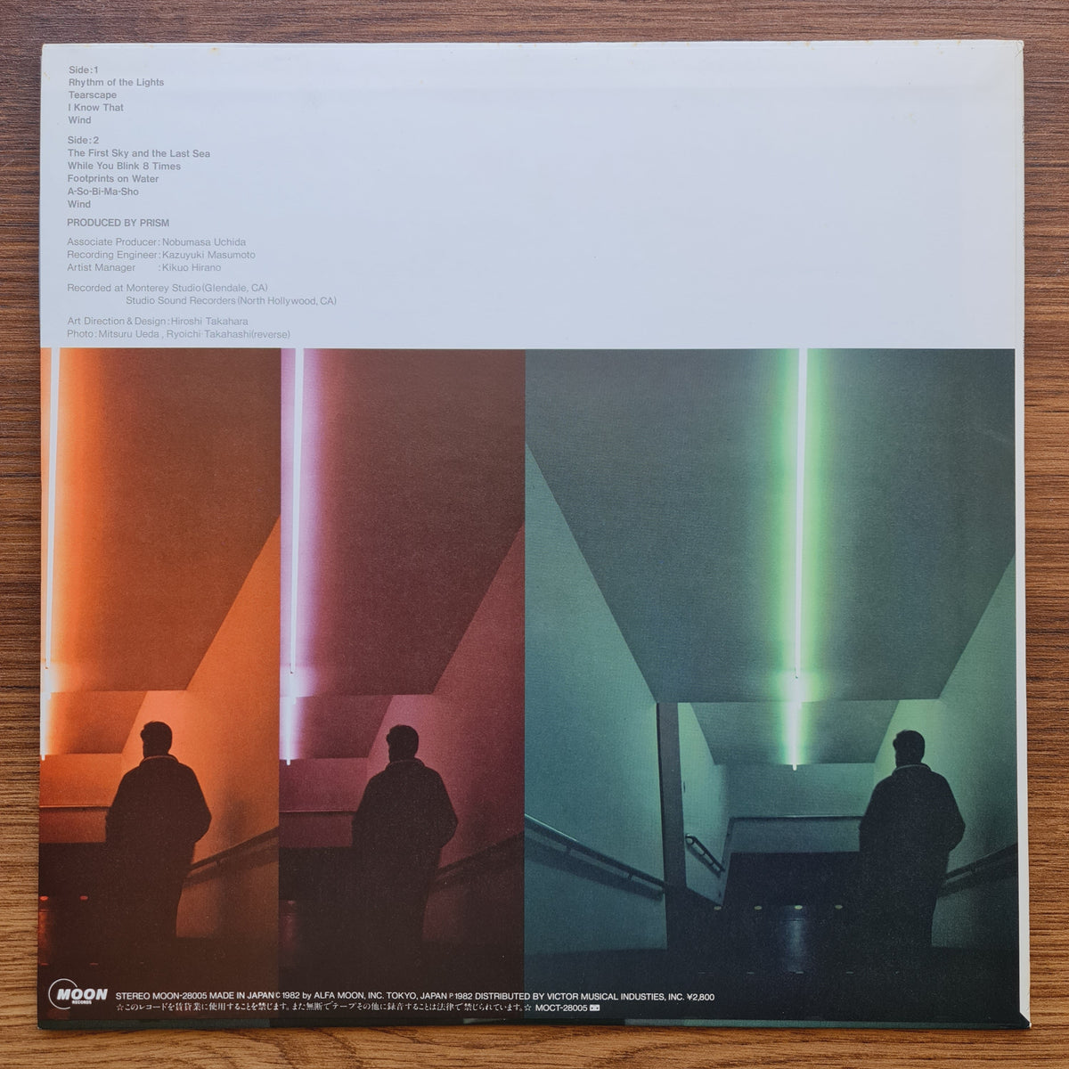 Prism – Visions 33'lük LP PLAK Japan Vinyl