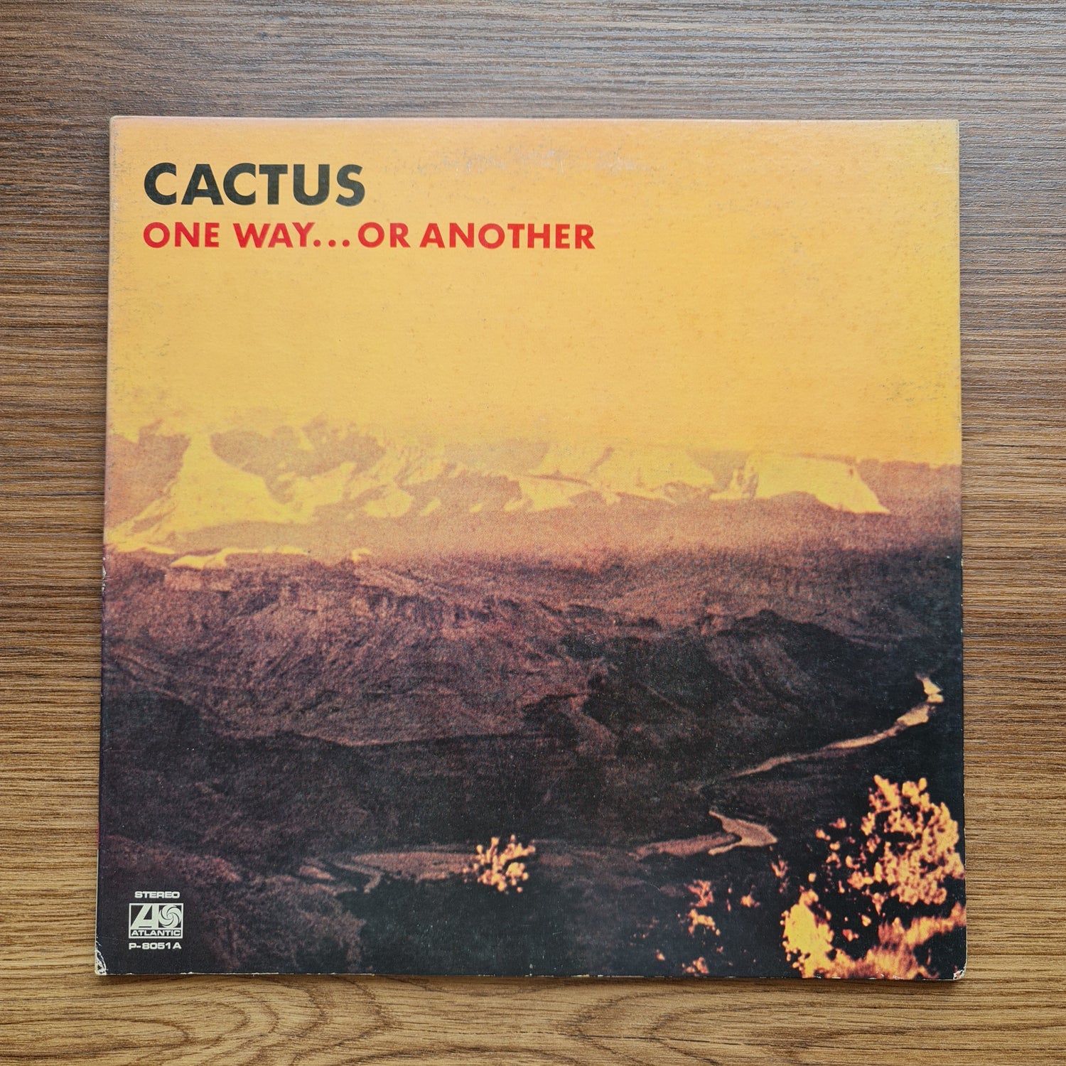Cactus – One Way...Or Another 33'lük LP PLAK Japan Vinyl