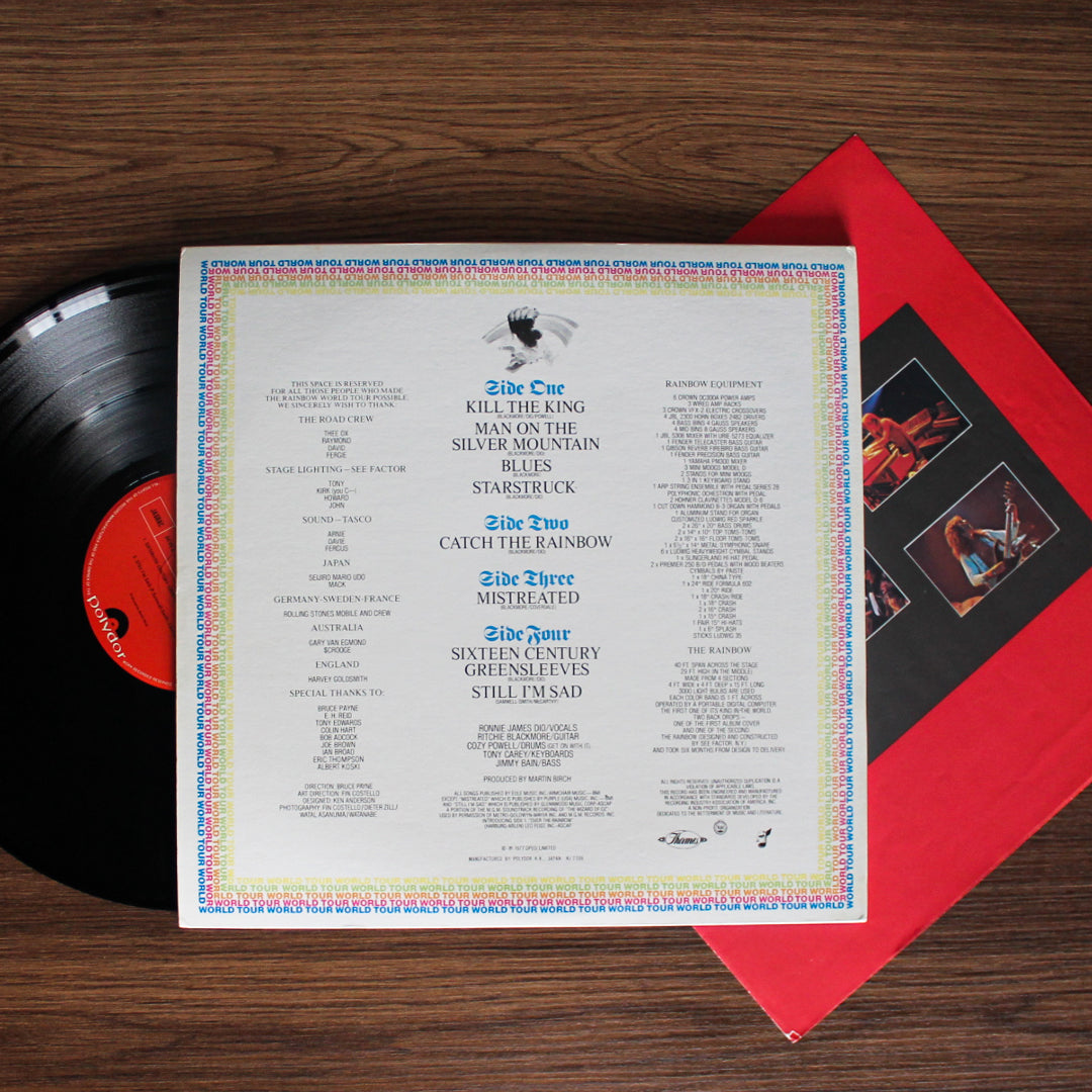 Rainbow - On Stage 33'lük LP PLAK Japan Vinyl