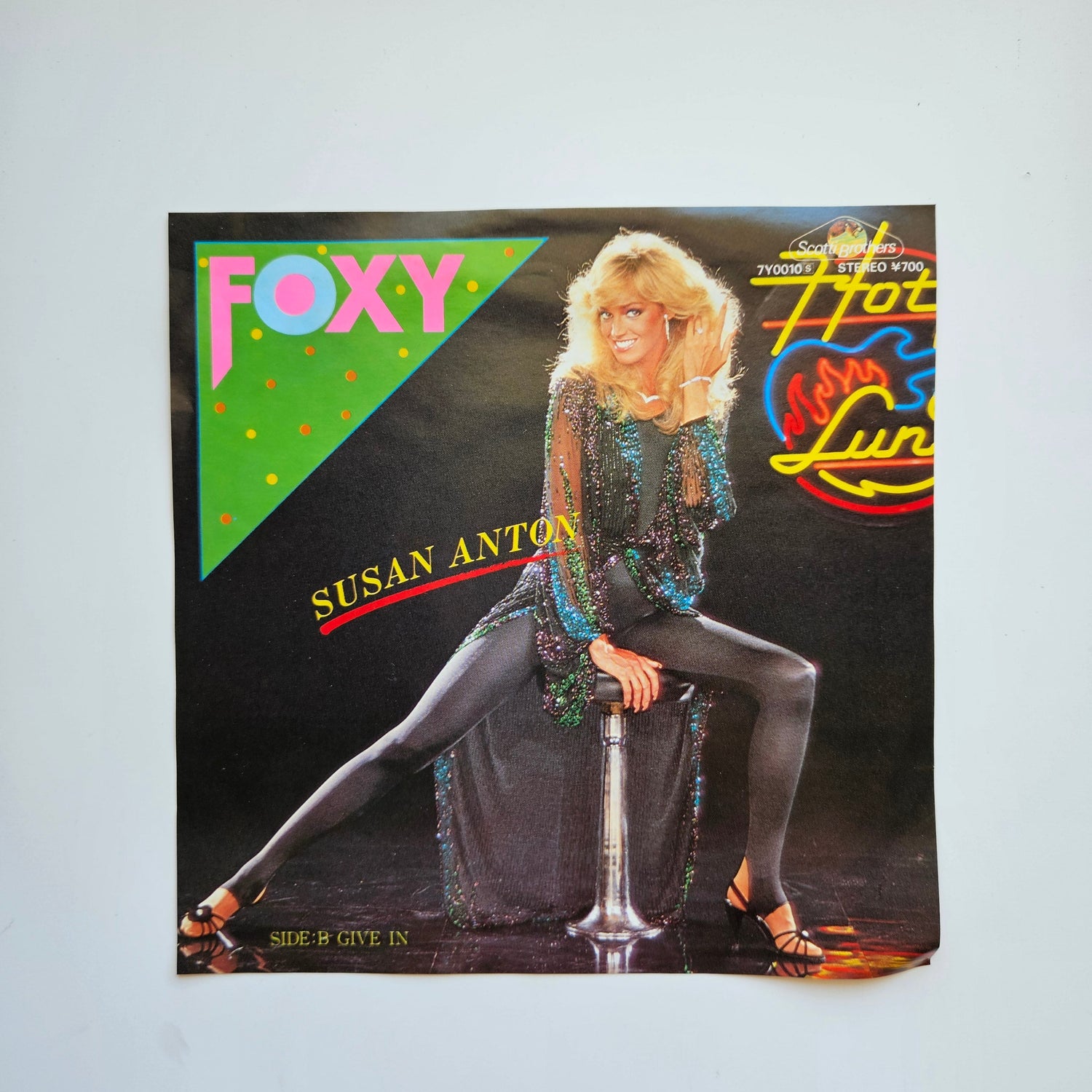 Susan Anton - Foxy / Give In Japan Vinyl