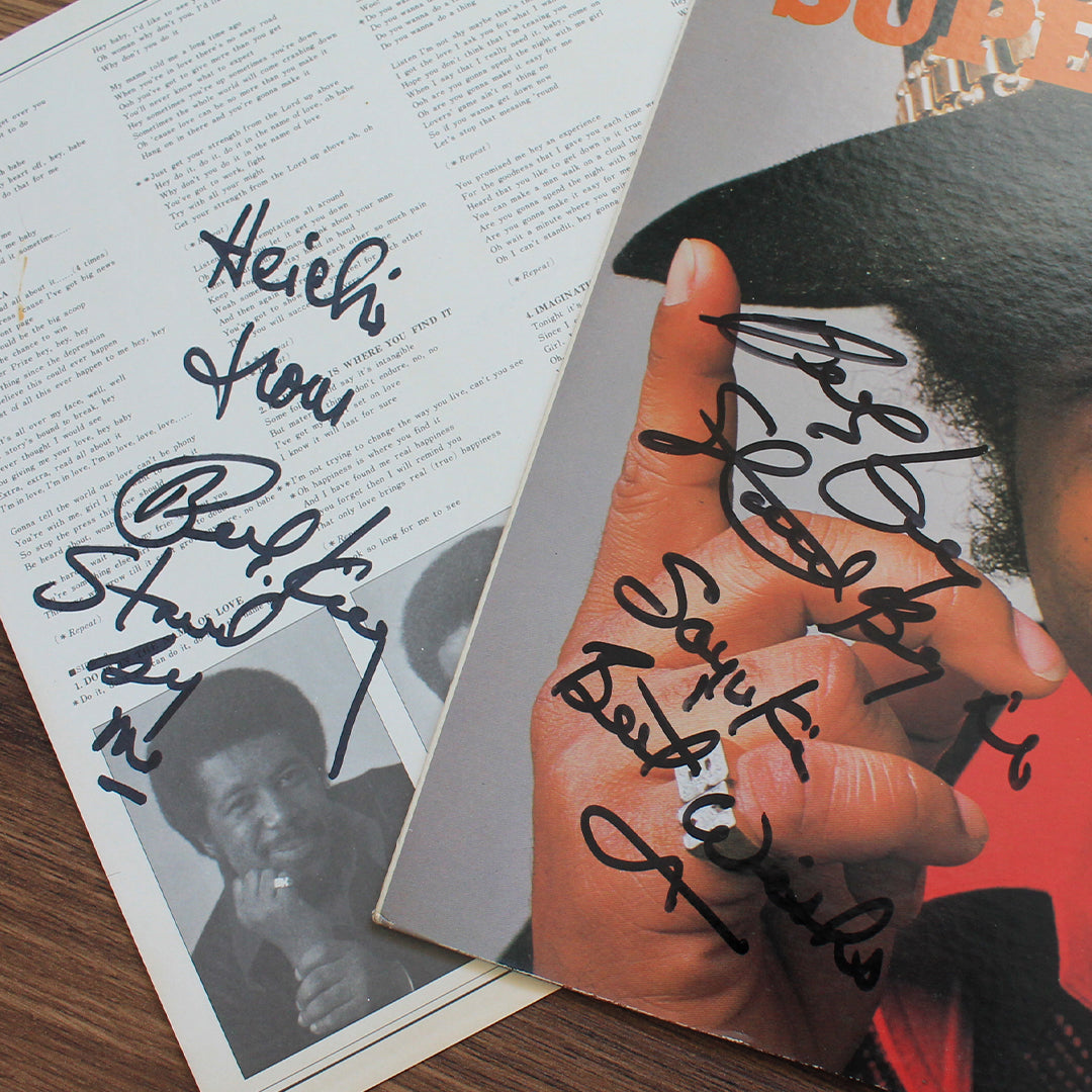 Ben E. King – Supernatural İmzalı Plak Japan Vinyl