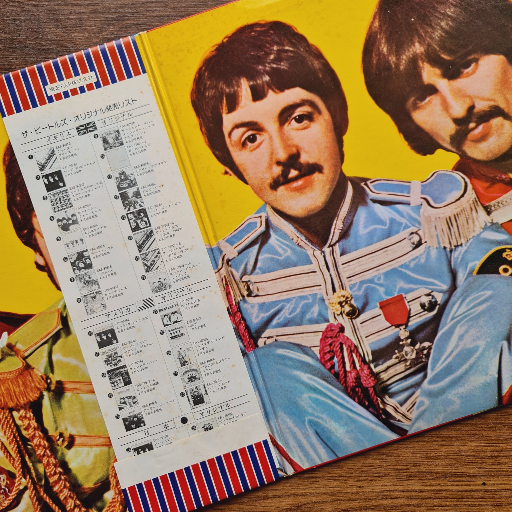 The Beatles – Sgt. Pepper's Lonely Hearts Club Band 33'lük LP PLAK Japan Vinyl