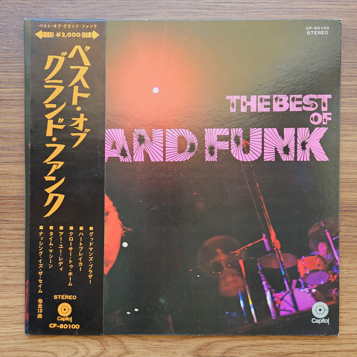 Grand Funk – The Best Of Grand Funk 33'lük LP PLAK Japan Vinyl