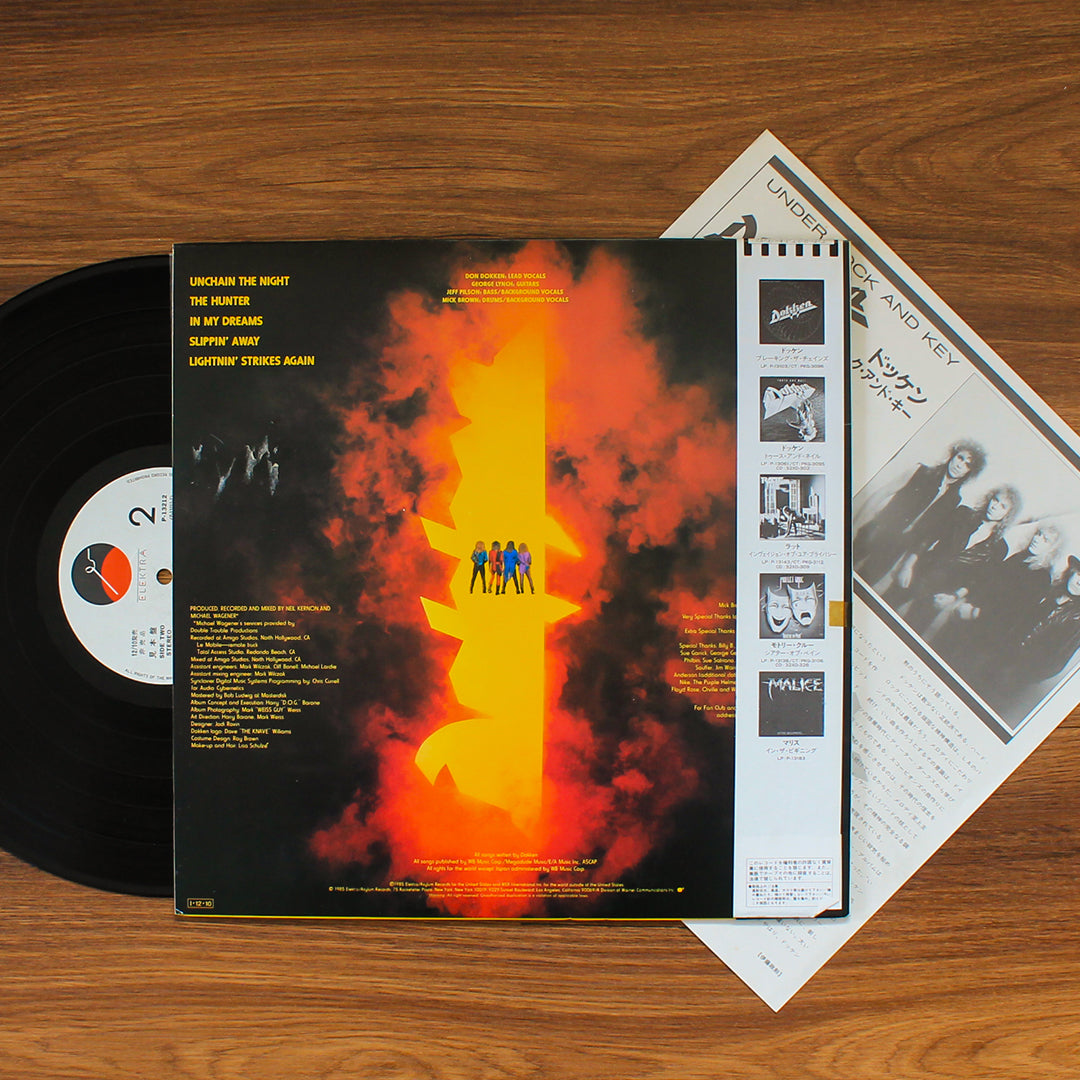 Dokken - Under Lock And Key Japan Vinyl