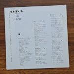 Yuichiro Oda – LIFE-ODA 3 33'lük LP PLAK Japan Vinyl