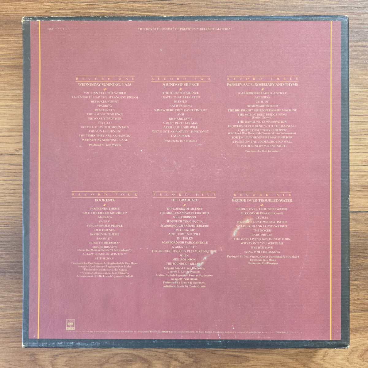 Simon & Garfunkel – Collected Works Japan Vinyl