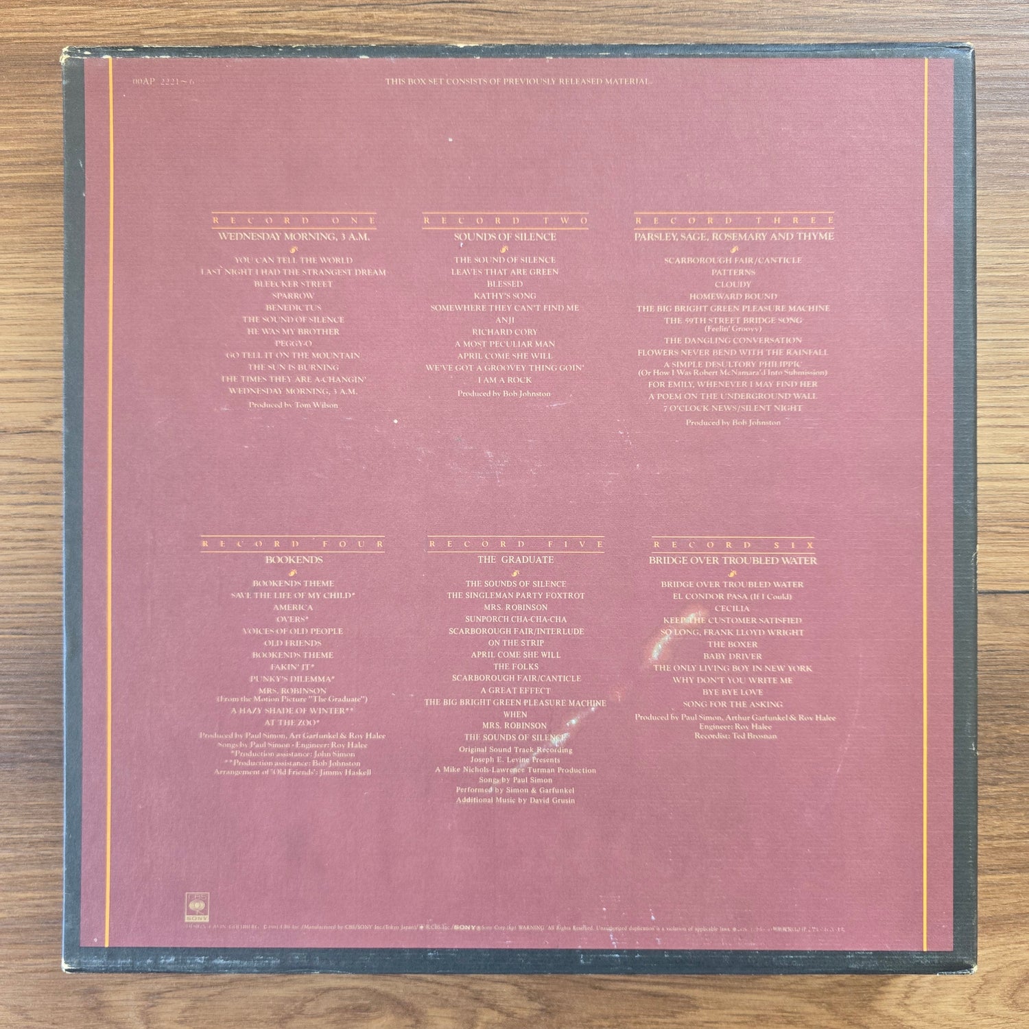 Simon & Garfunkel – Collected Works Japan Vinyl