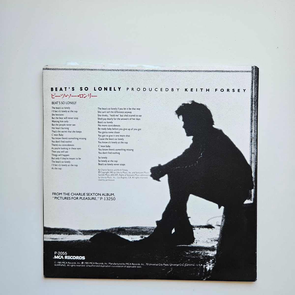 Charlie Sexton Japan Vinyl