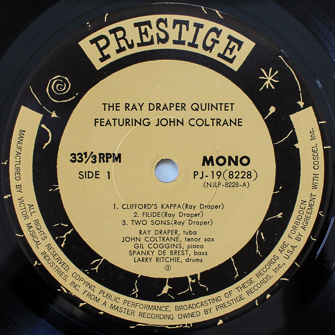 The Ray Draper Quintet Featuring John Coltrane - The Ray Draper Quintet Featurin Japan Vinyl