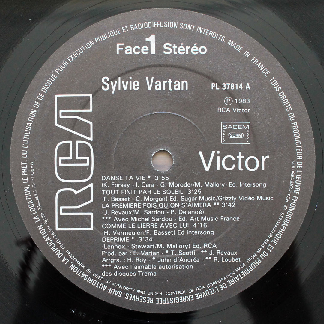 Sylvie Vartan – Sylvie Vartan İmzalı Plak Japan Vinyl