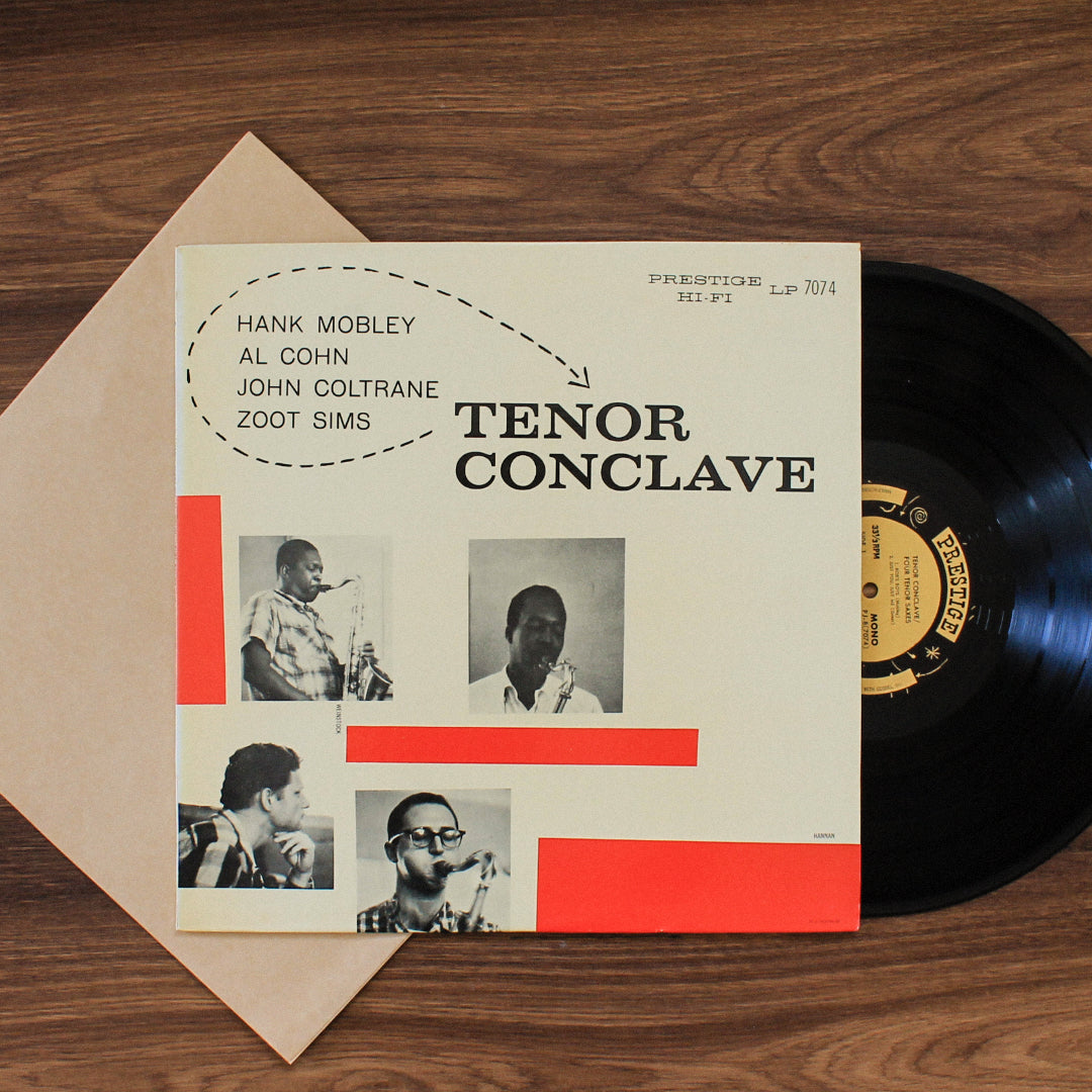 Hank Mobley  Al Cohn  John Coltrane  Zoot Sims - Tenor Conclave 33'lük LP PLAK Japan Vinyl