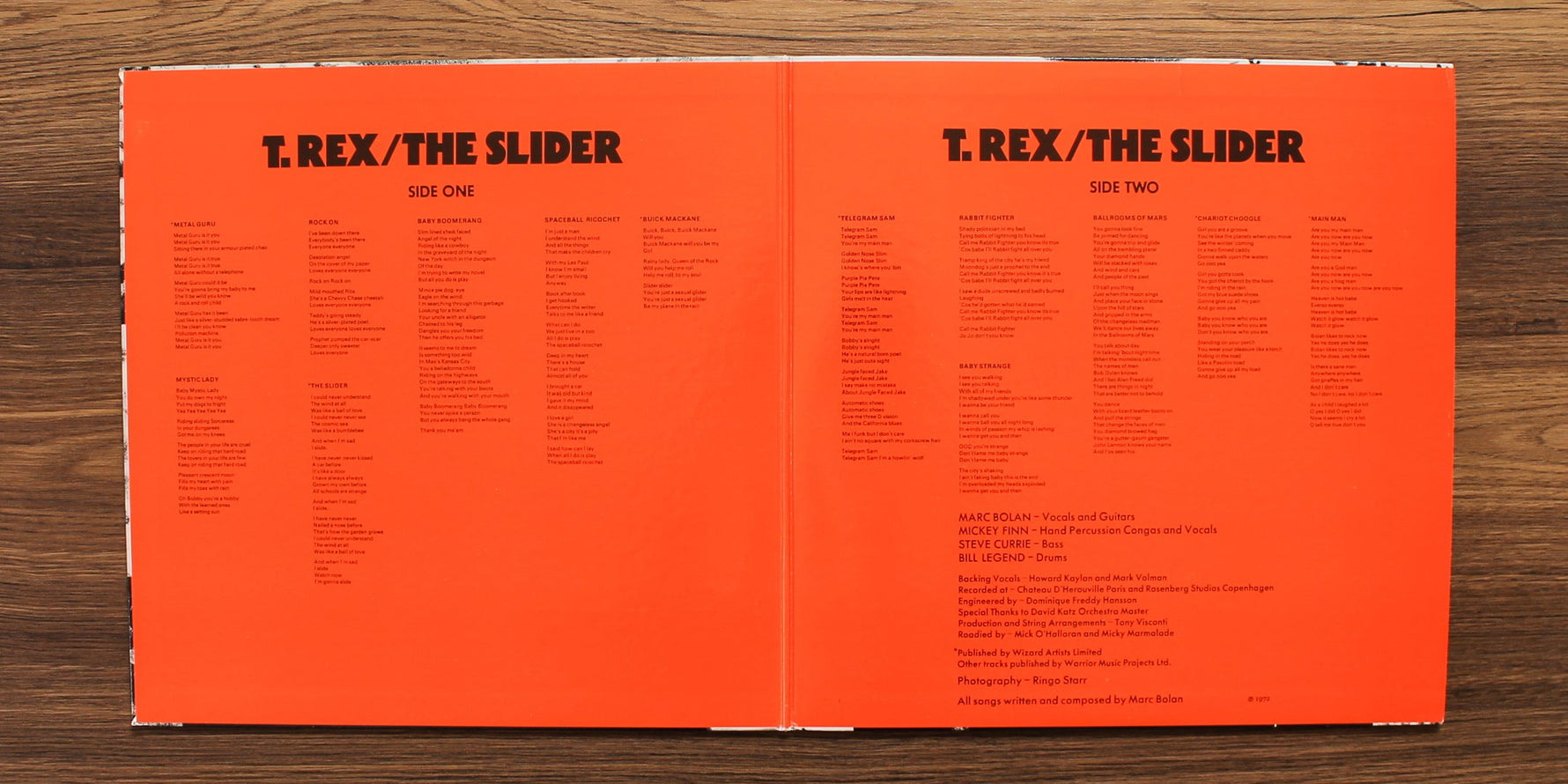 T. Rex - The Slider Japan Vinyl