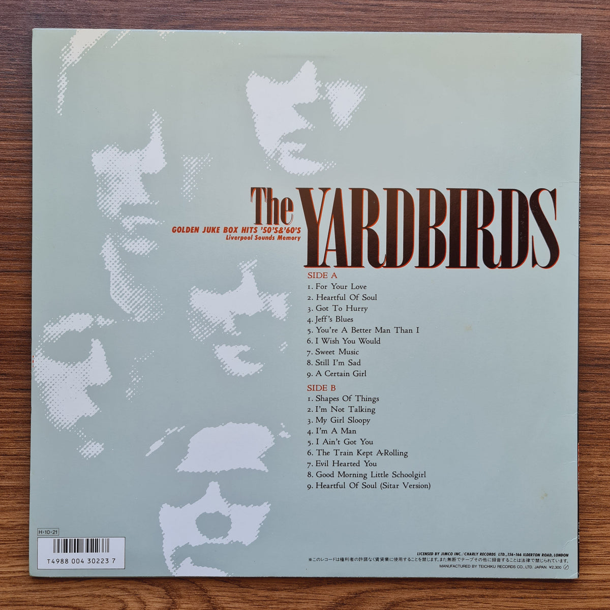 The Yardbirds - The Greatest Hits 18 Japan Vinyl