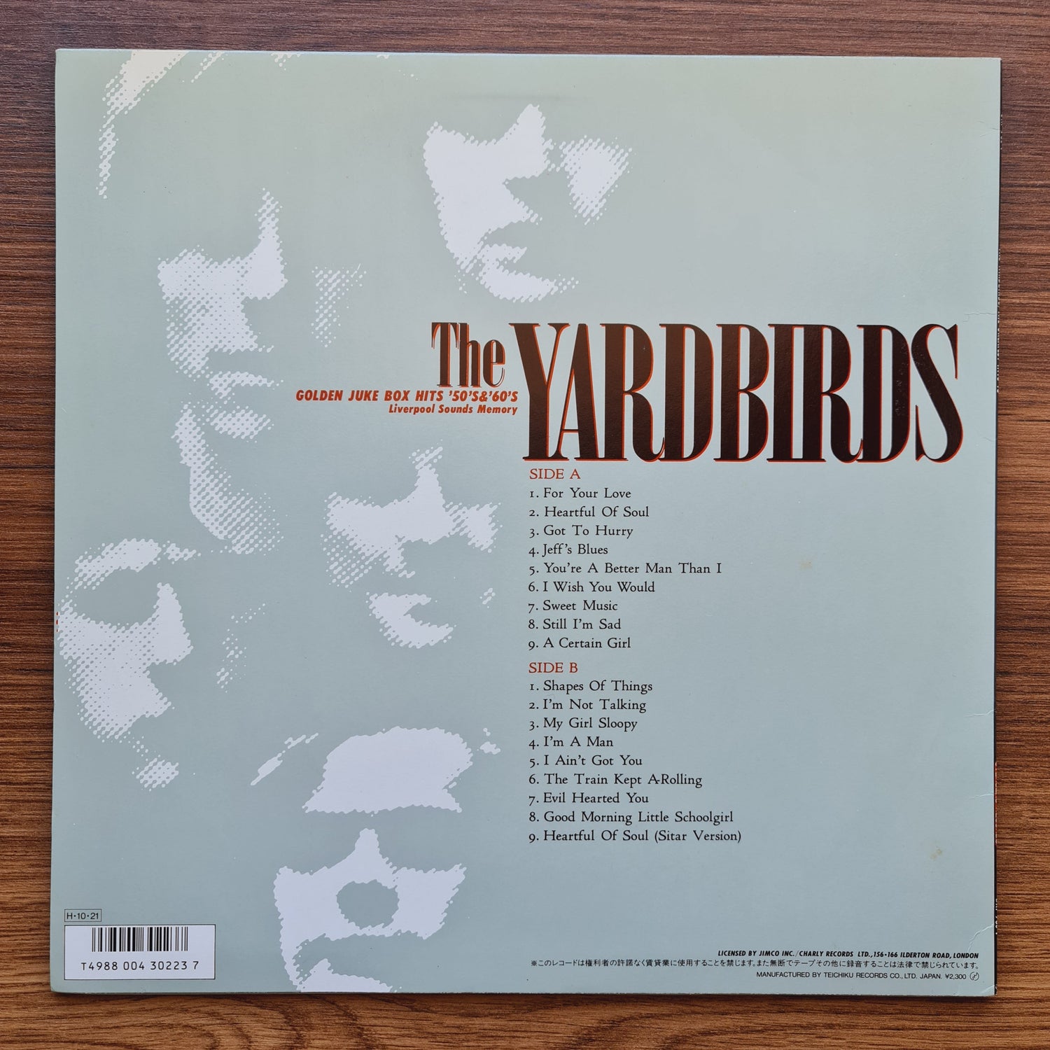 The Yardbirds - The Greatest Hits 18 Japan Vinyl