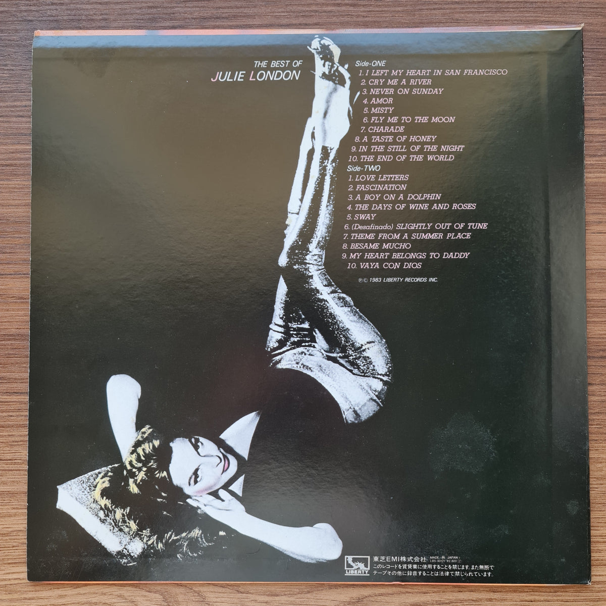 Julie London – The Best Of Japan Vinyl