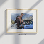 Vin Diesel & Michelle Rodriguez 20x30 cm El İmzalı Fotoğraf (Ömür Boyu COA) Japan Vinyl