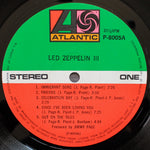 Led Zeppelin III Japan Vinyl