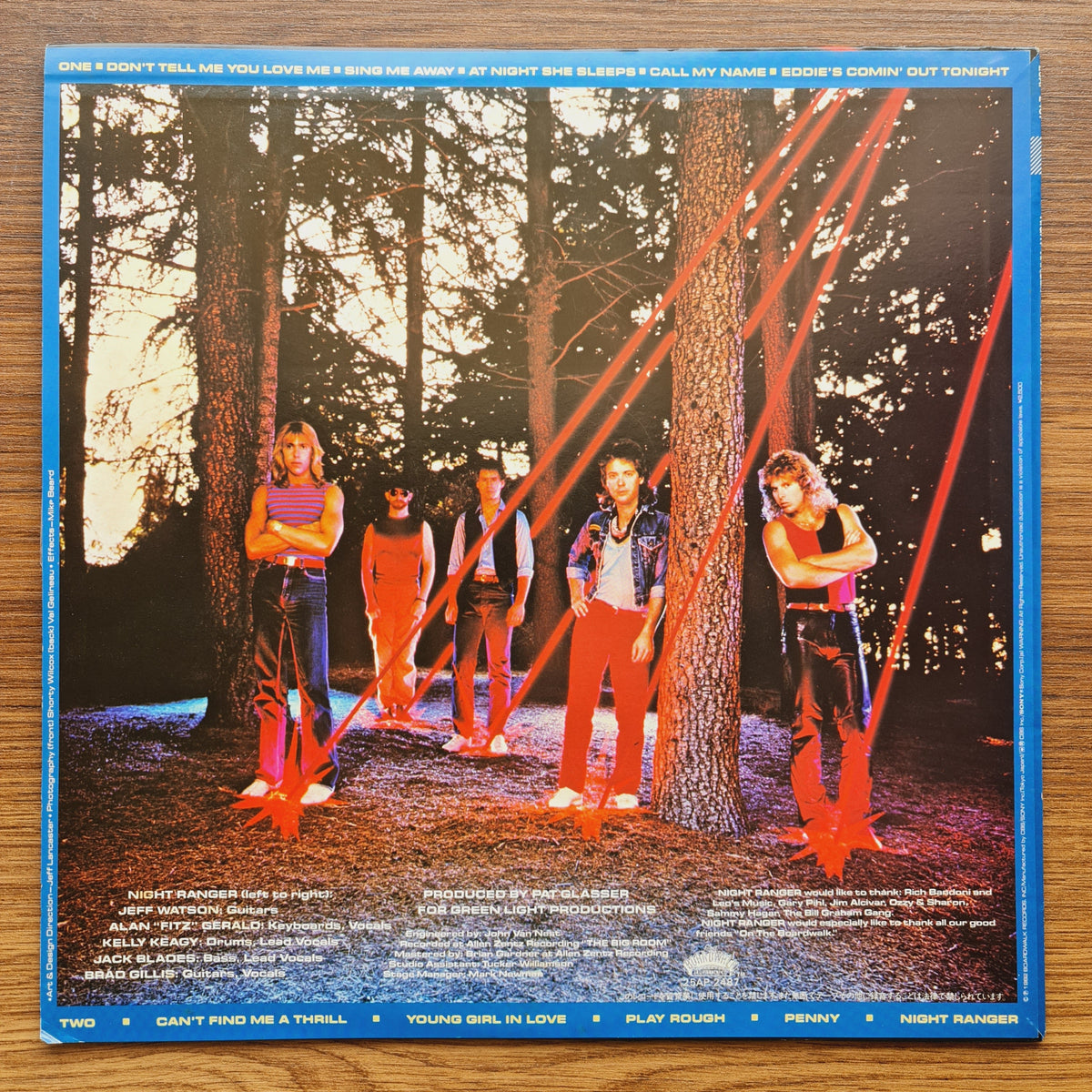Night Ranger – Dawn Patrol 33'lük LP PLAK Japan Vinyl