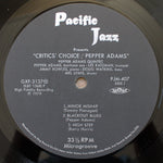 Pepper Adams - Critics' Choice Japan Vinyl