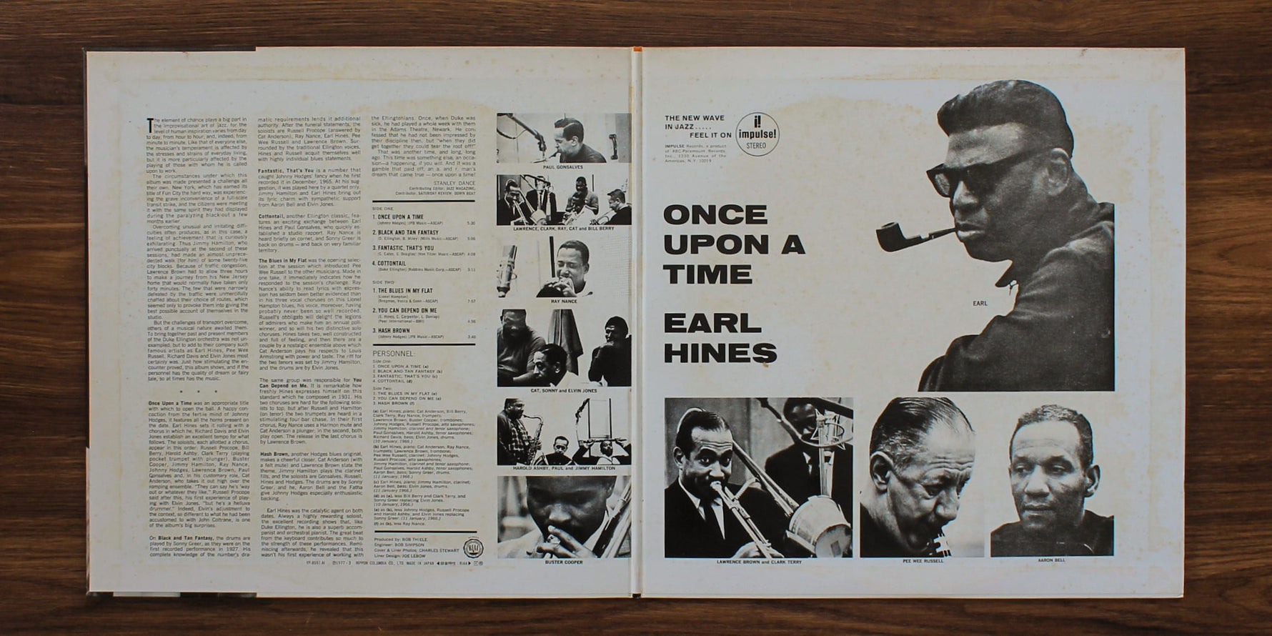 Earl Hines - Once Upon A Time 33'lük LP PLAK Japan Vinyl