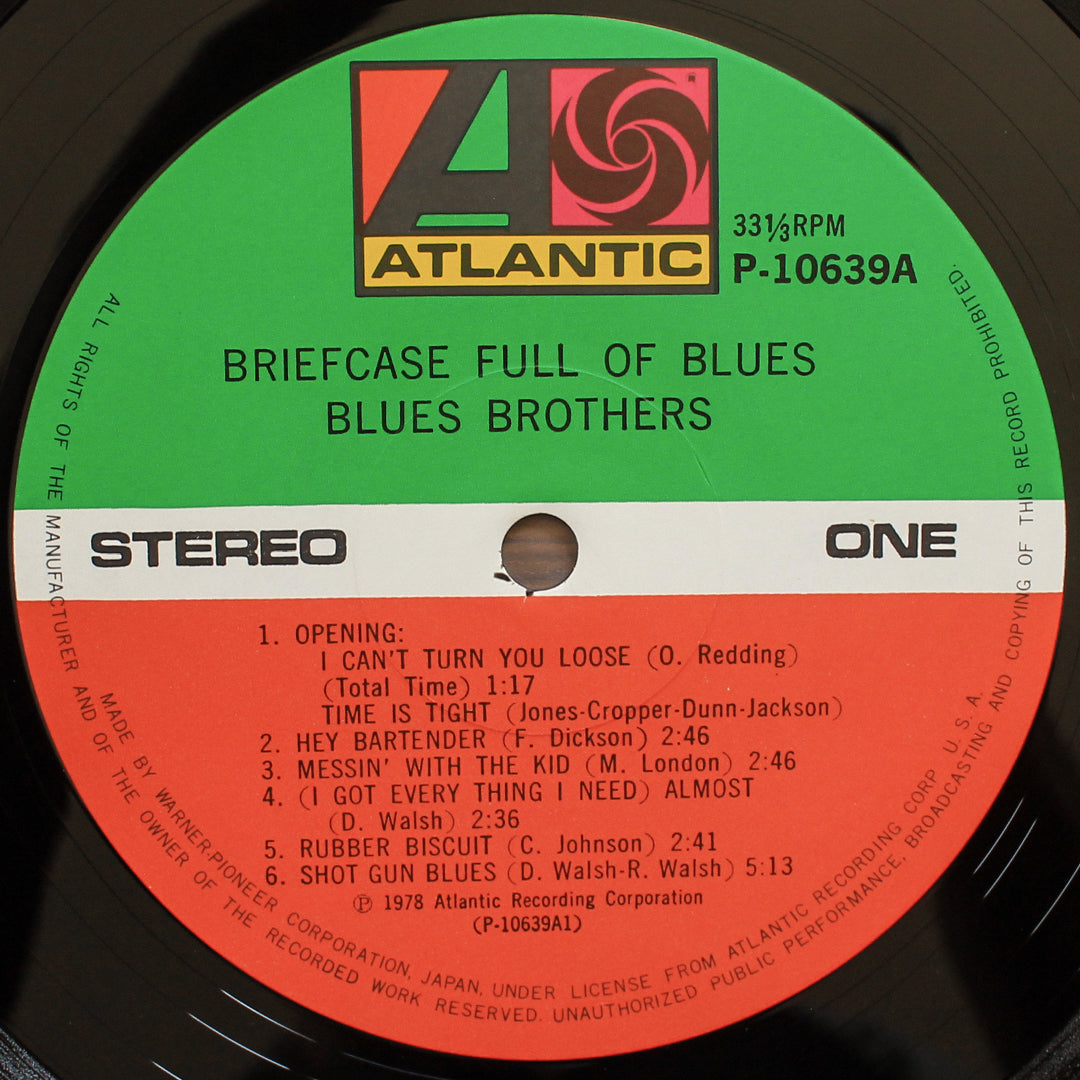 The Blues Brothers - Briefcase Full Of Blues Japan Vinyl