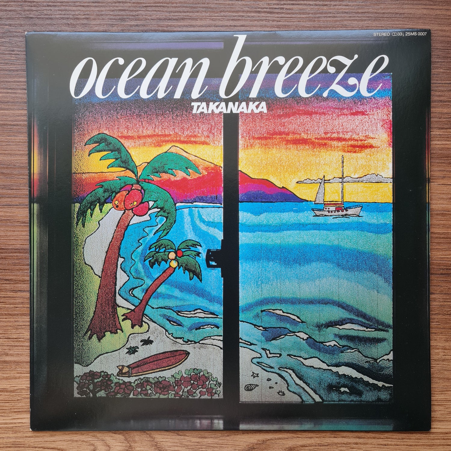 Masayoshi Takanaka - Ocean Breeze 33'lük LP PLAK Japan Vinyl