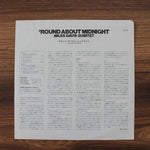 Miles Davis Quintet - 'Round About Midnight 33'lük LP PLAK Japan Vinyl