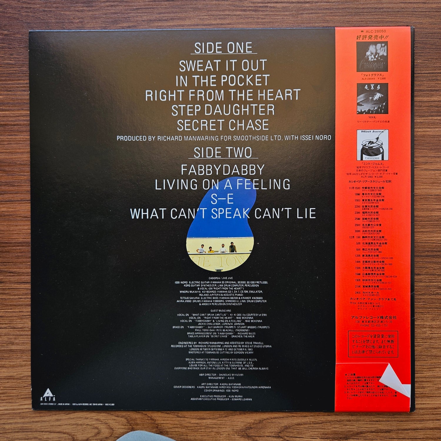 Casiopea – Jive Jive 33'lük LP PLAK Japan Vinyl