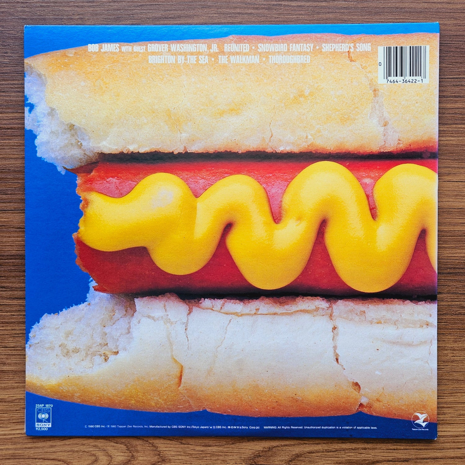 Bob James – H 33'lük LP PLAK Japan Vinyl