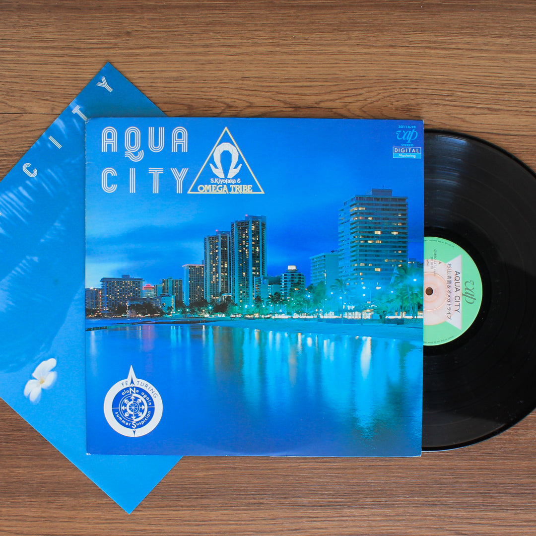 S. Kiyotaka & Omega Tribe - Aqua City 33'lük LP PLAK Japan Vinyl