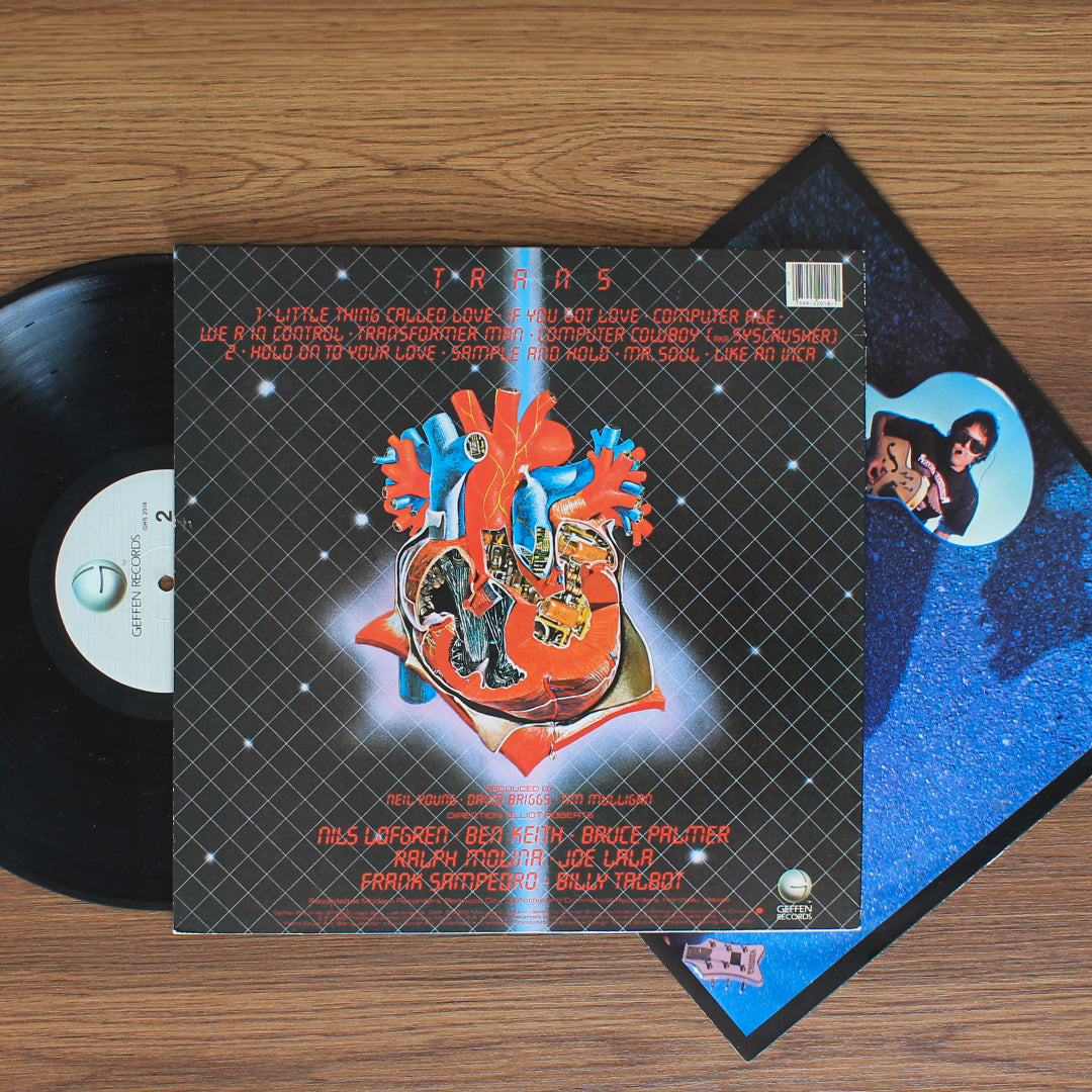Neil Young – Trans İmzalı Plak Japan Vinyl