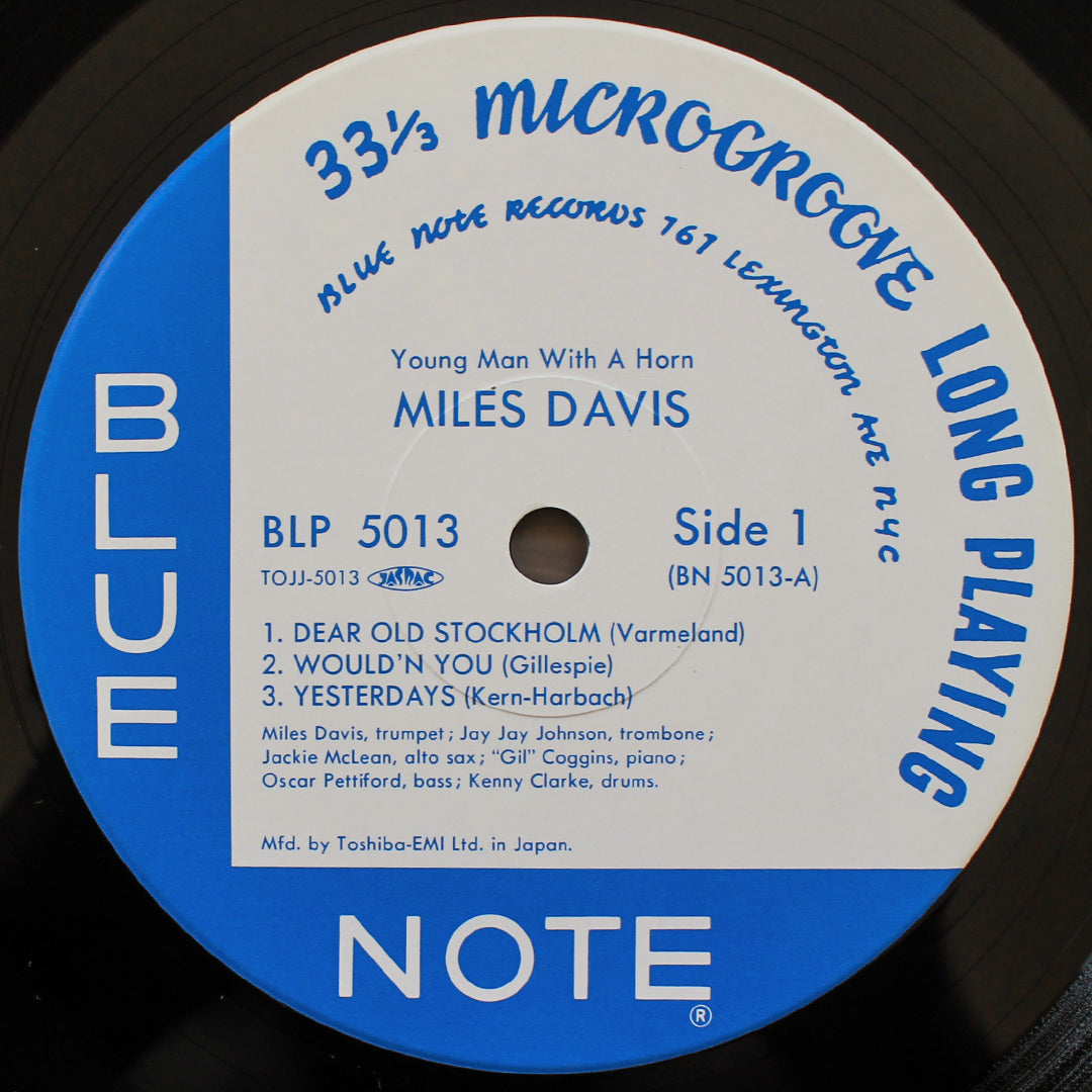 Miles Davis - Young Man With A Horn Japan Vinyl