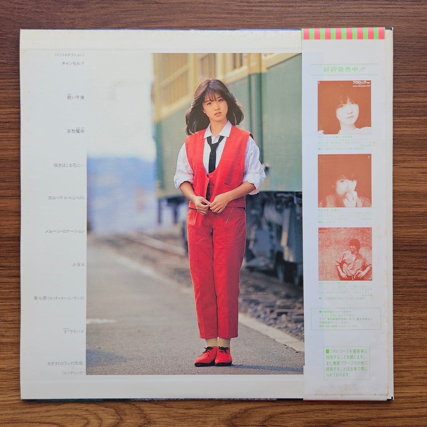 Akina Nakamori - Variation 33'lük LP PLAK Japan Vinyl