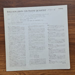 John Coltrane Quartet – Ballads Japan Vinyl
