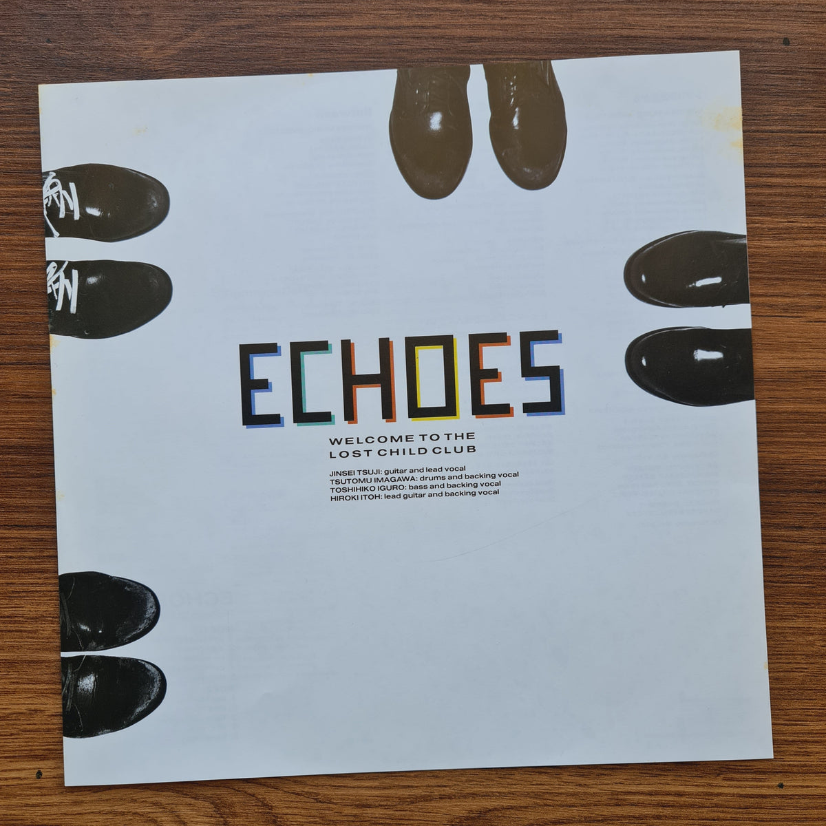 Echoes – Welcome To The Lost Child Club 33'lük LP PLAK Japan Vinyl