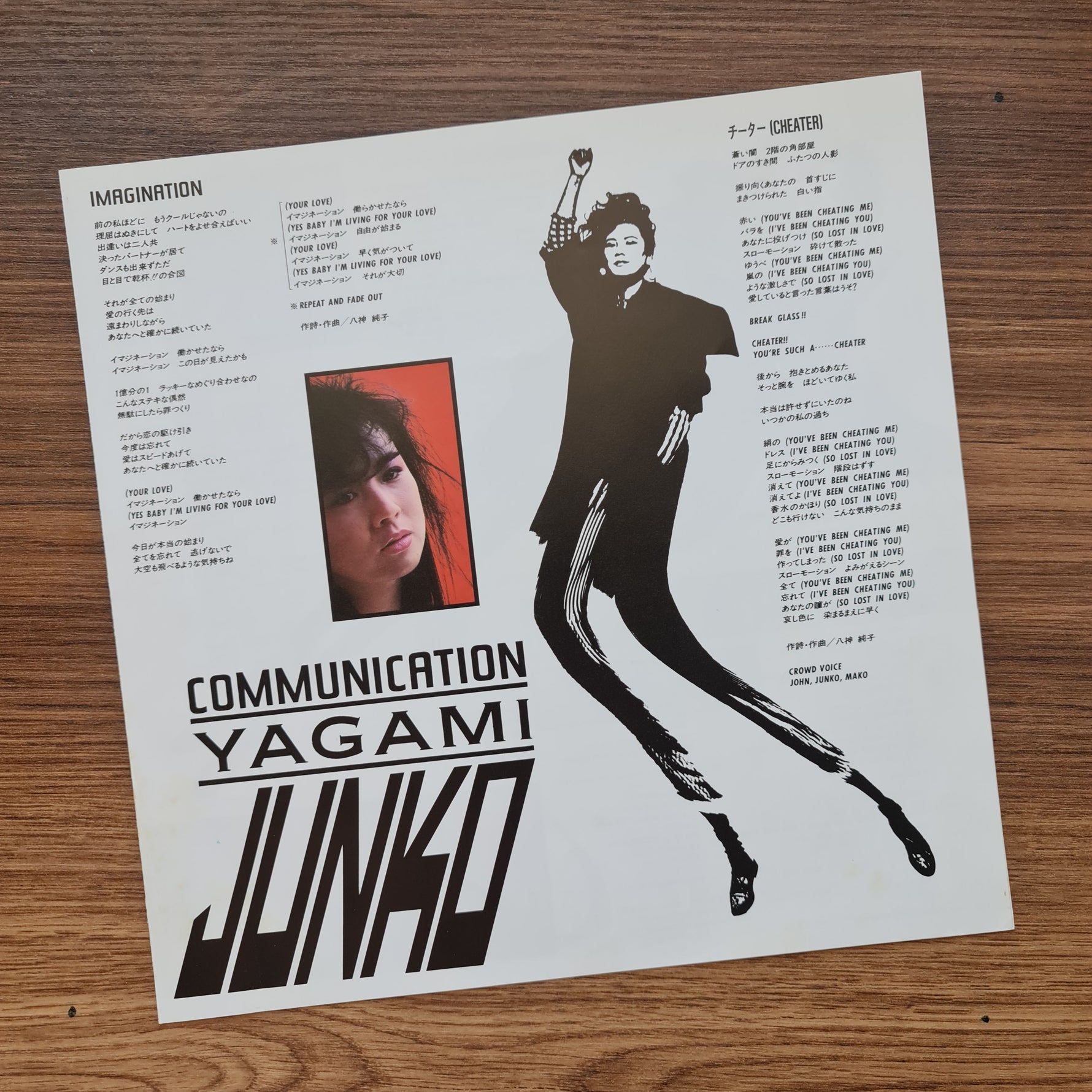 Junko Yagami  – Communication 33'lük LP PLAK Japan Vinyl