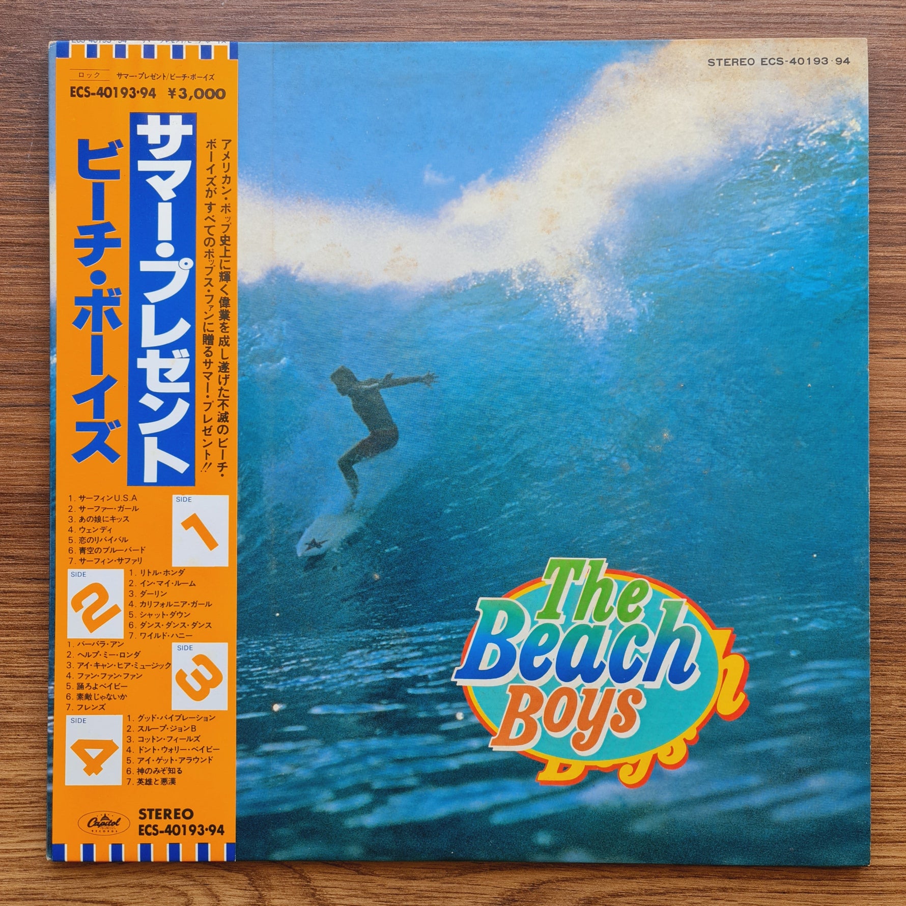 The Beach Boys – The Beach Boys 33'lük LP PLAK Japan Vinyl