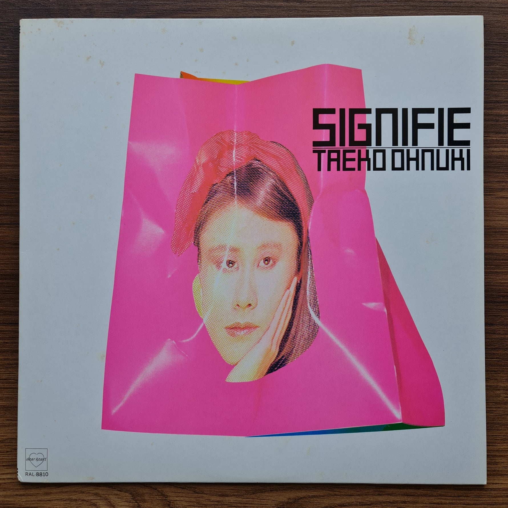 Taeko Ohnuki – Signifie 33'lük LP PLAK Japan Vinyl