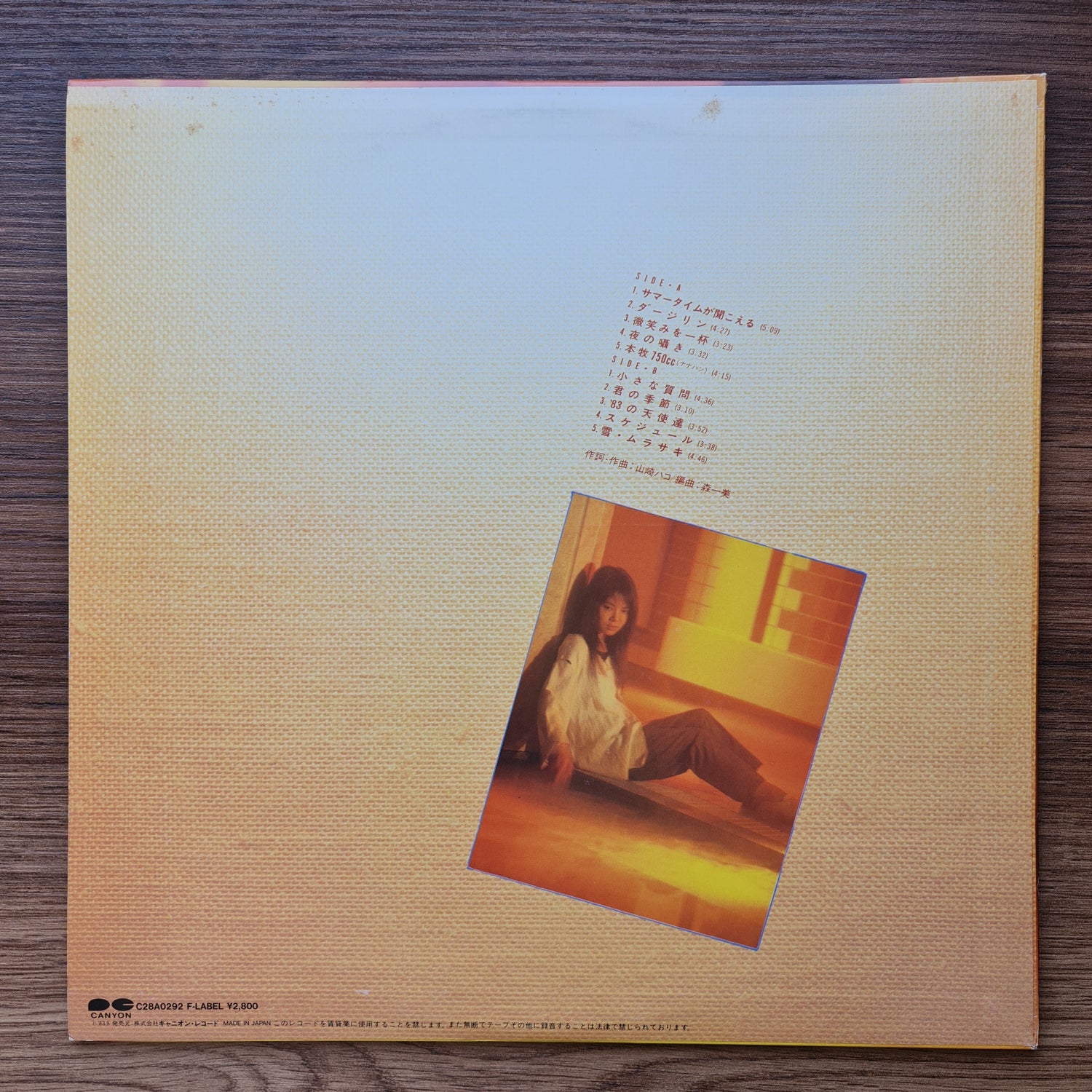 Hako Yamasaki - Dājirin 33'lük LP PLAK Japan Vinyl