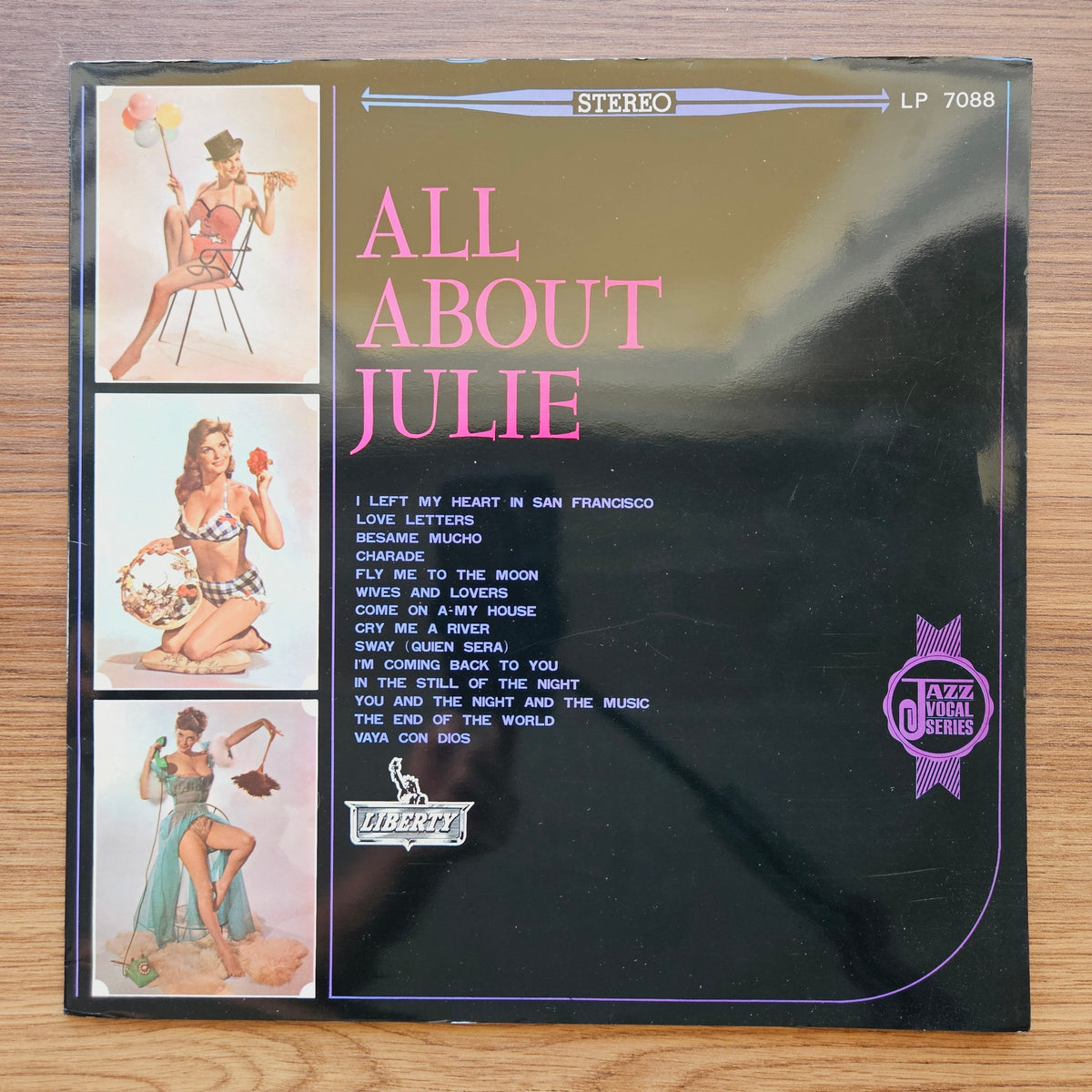Julie London – All About Julie 33'lük LP PLAK Japan Vinyl