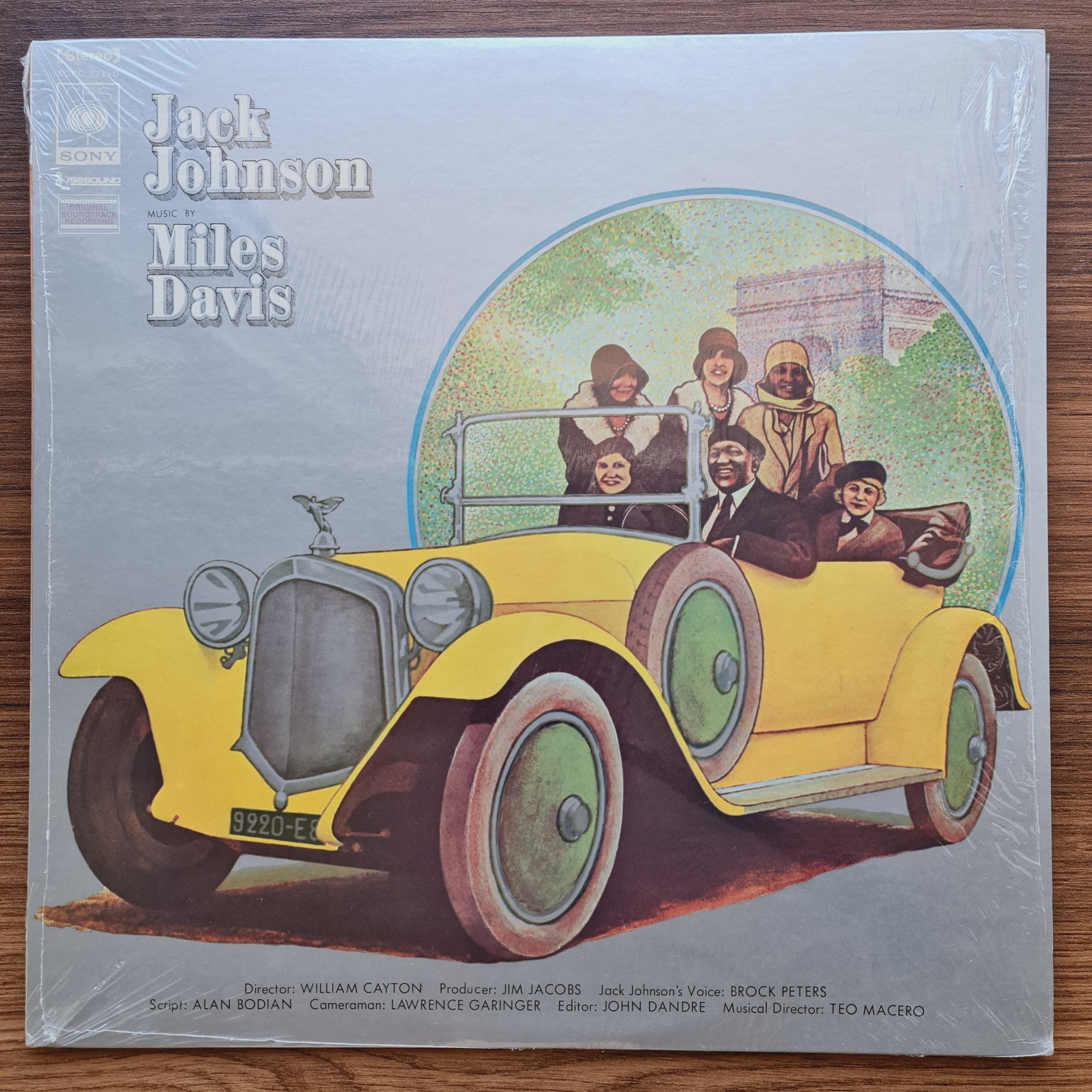 Miles Davis – Jack Johnson 33'lük LP PLAK Japan Vinyl