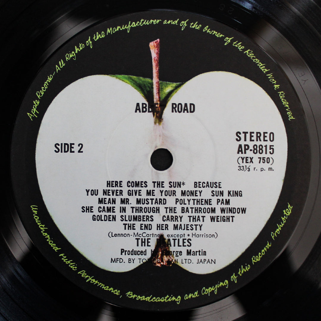 The Beatles - Abbey Road Japan Vinyl